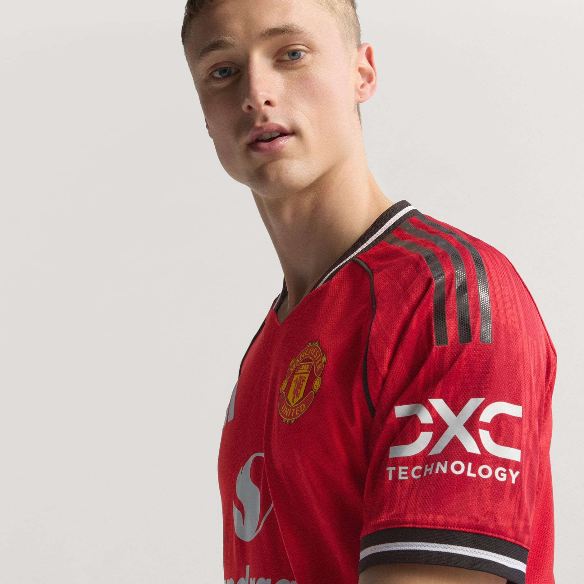 25/26 Adidas Manchester United Authentic Home Jersey