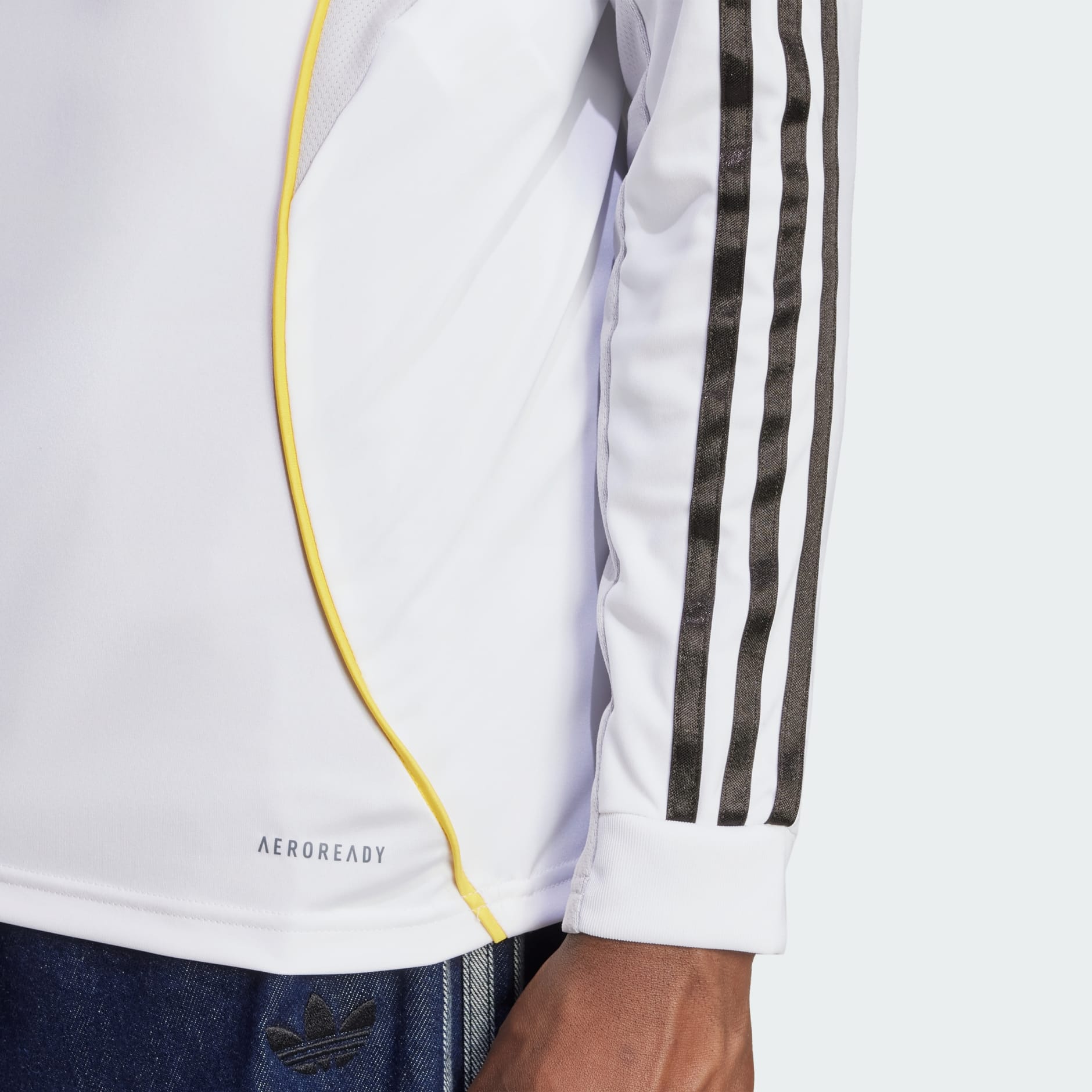25/26 Adidas Real Madrid Long Sleeve Home Jersey