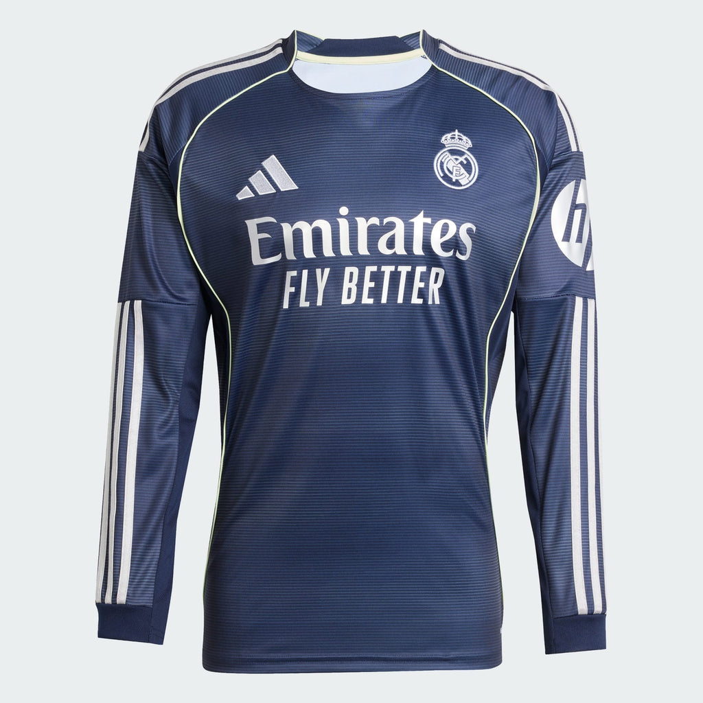 25/26 Adidas Real Madrid Long Sleeve Away Jersey