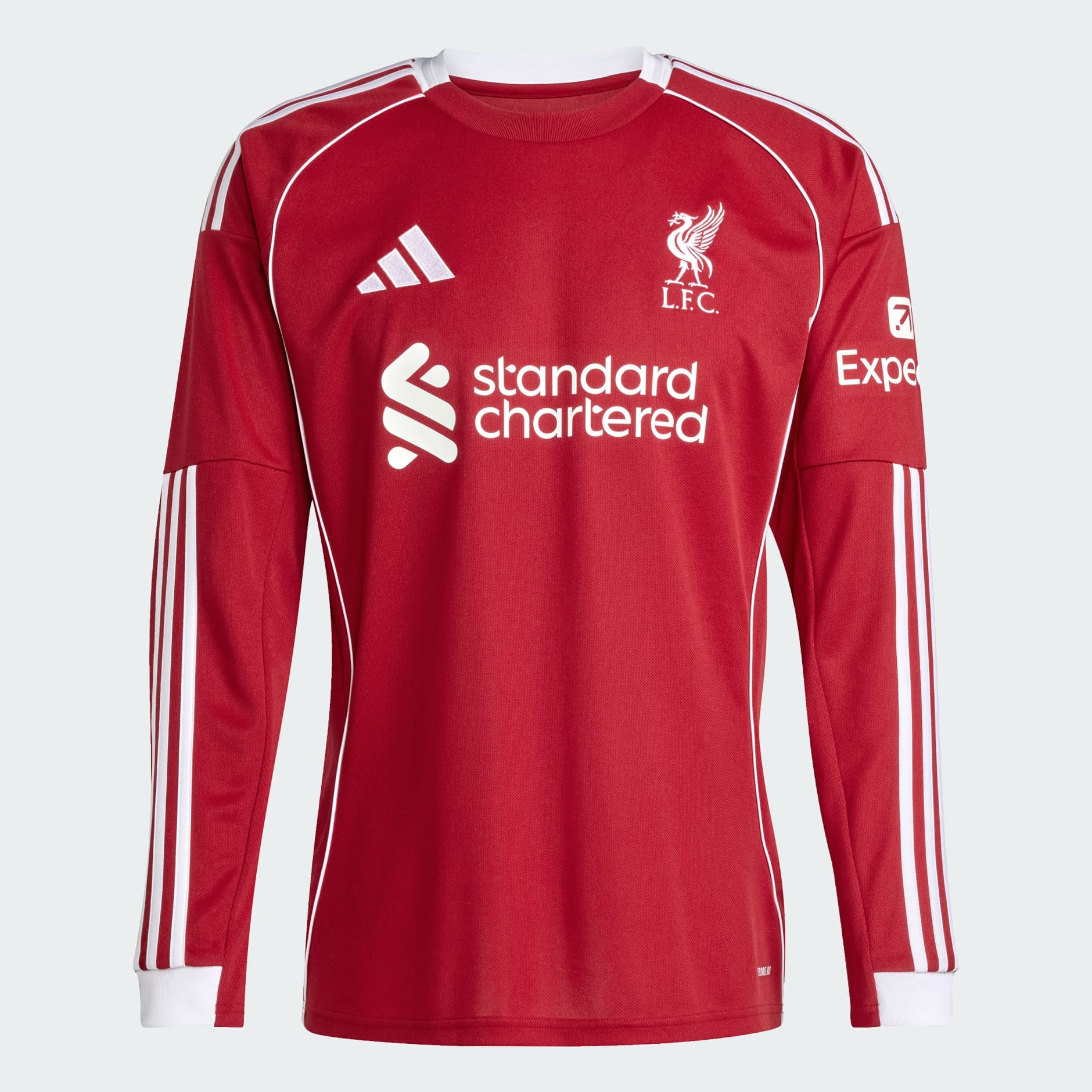 2025/26 Liverpool FC Long Sleeve Home Jersey