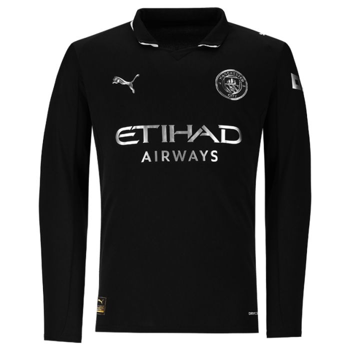 PUMA 2025/26 Manchester City Long Sleeve Away Jersey