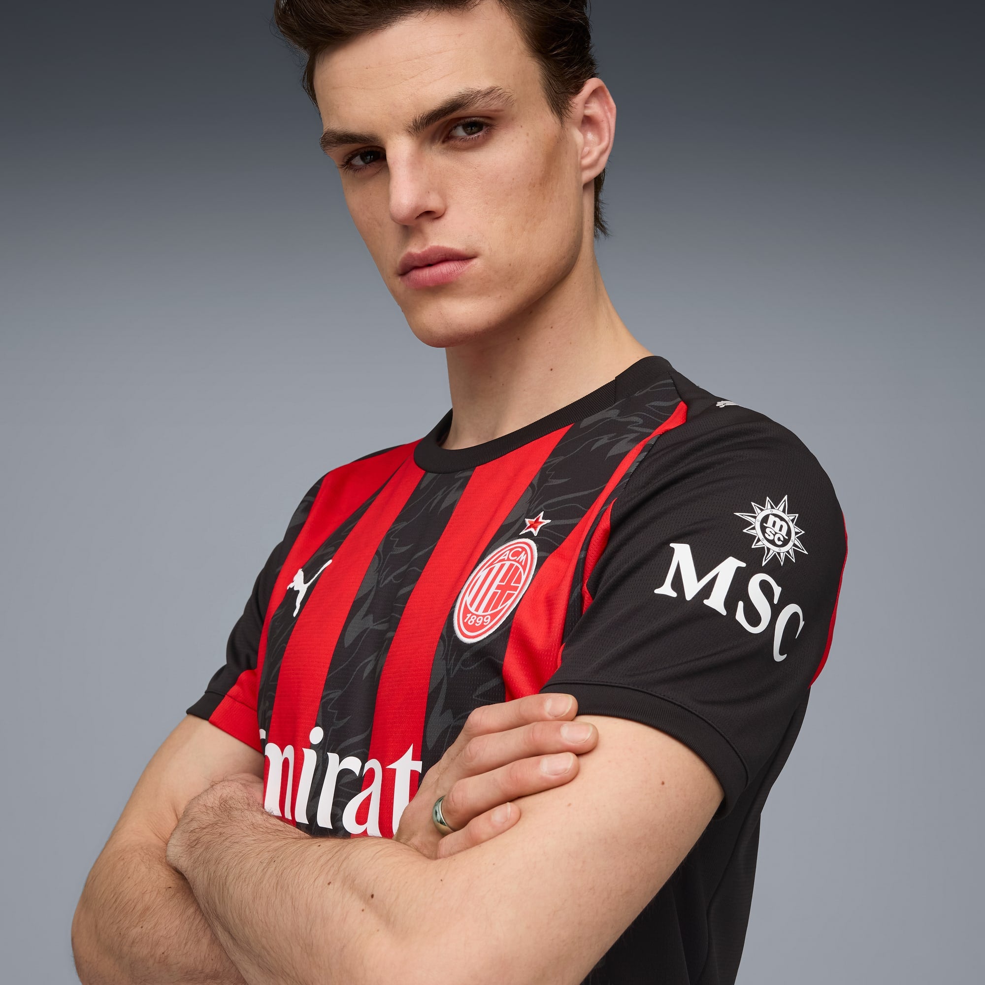 PUMA AC Milan 25/26 Authentic Home Jersey